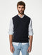Pure Extra Fine Lambswool Sleeveless Jumper
